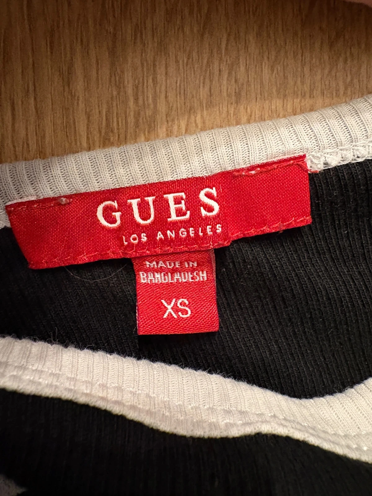Body - Guess - Blanco/negro - XS – photo 2